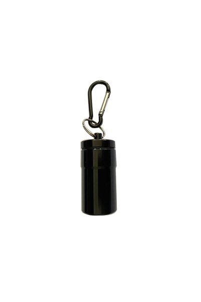 Choice3 black 1Pcs Windproof Cigarettes Ashtray with Keychain Ash Tray Outdoo...