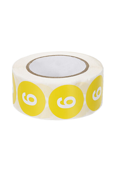Choice13 Number 9 1 Inch Number 1-31 Stickers 500 Labels Circle Dot Stickers ...
