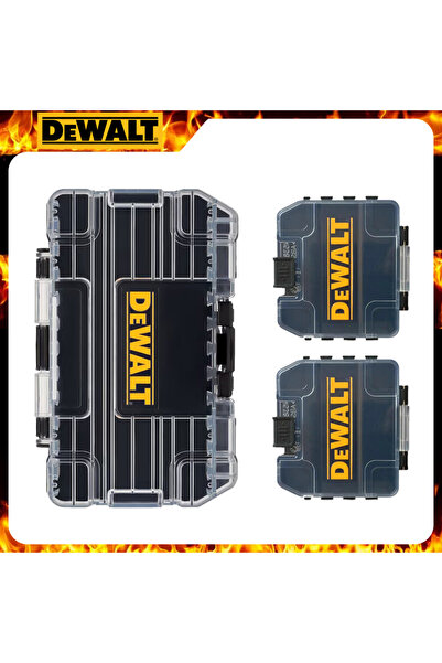 Dewalt B Medium1 Small2 TSTAK Mini Tough Tool Case Black Medium 1PCS Small 2P...