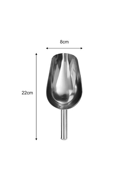 choice2 M Size 1/3PCS Stainless Steel Ice Shovel Multifunctional Food Measuri...