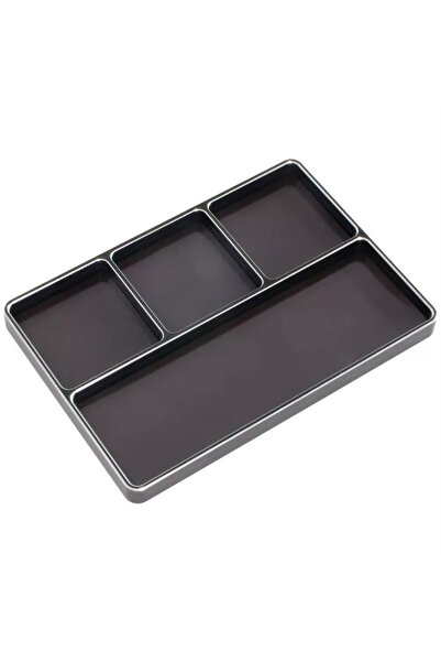 Choice black Metal Frosted Magnetic Screw Tool Storage Box Tray Fit For RC Ca...