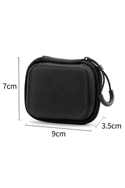 Choice4 9-7-3.5cm New Hard Shell EVA Storage Box Mini Portable Zipper Earphon...