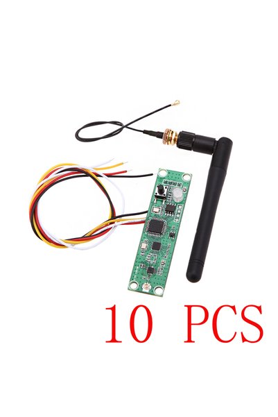 Choice DMX512 PCB 10pc A9 2.4G ISM DMX Wireless Controller PCB Module 2 in 1 ...