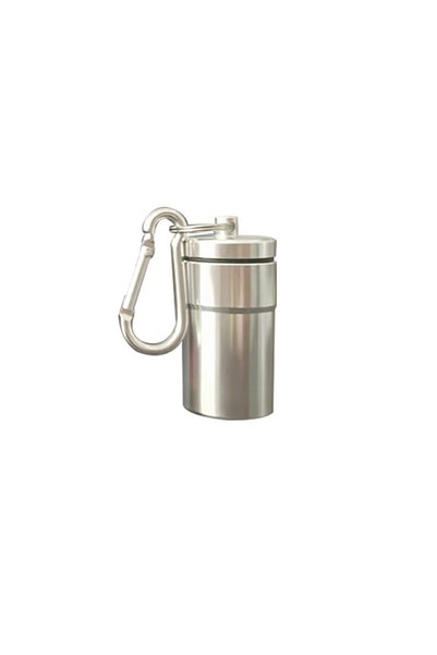 Choice4 WHITE 1Pcs Windproof Cigarettes Ashtray with Keychain Ash Tray Outdoo...