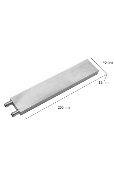 Choice 40x200mm Aluminum CPU Radiator Cooler 30 40 80 120 160 200 240 250 300...