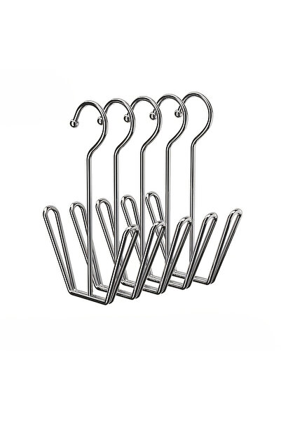 choice2 5Pcs Stainless Steel Shoe Rack, Multi-Functional Shoe Rack with Doubl...