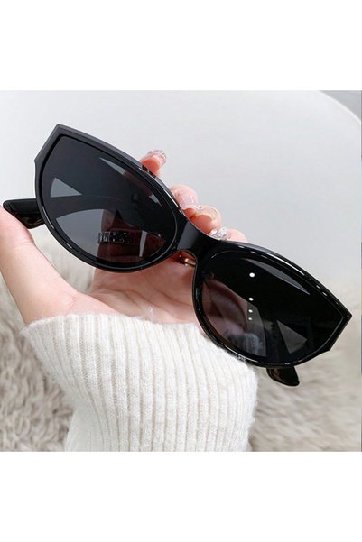 choice2 black 1/4pcs New Fashion Casual Cat Eye Sunglasses Vintage Brand Desi...