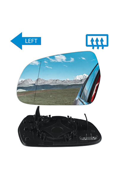 Choice For Audi A3 8P A4 B8 A5 Left Hand Heated Side Rearview Wing Door Mirro...