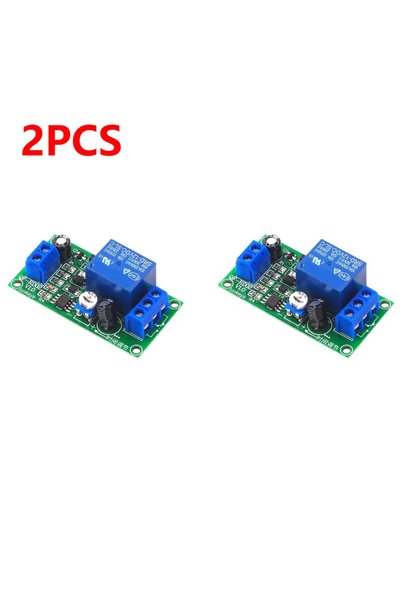 Choice1 2Pcs Time Delay Relay Module Timer Relay Timer Switch Board 12V DC 0-...