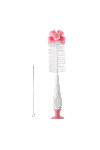 choice2 Pink SAIDAH Simple Nylon Sponge Suction Feeding Bottle Nipple Pacifie...