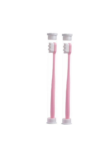 Choice3 2pcs pink 2Pcs Sets Adult Toothbrush Ultra Soft-bristled Toothbrush N...