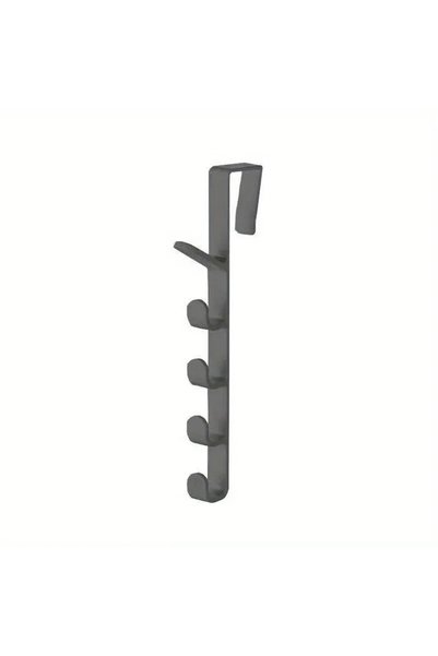 Choice black 1pc Bedroom Door Hanger Clothes Hanging Rack Over The Door Plast...