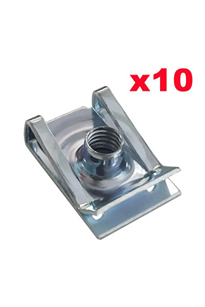Choice5 M6 10pcs M8 M6 M5 M4 U Type Clips with Thread 8mm 5mm 6mm 4mm Reed Nu...