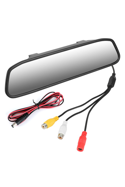 Choice mirror 12V Car Player Interior Mirror Rear View Camera Parking Monitor...