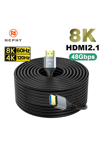 Choice1 8m UHD 8K HDMI 2.1 Cable 48Gbps High Speed 4K@120Hz 8K@60Hz Video Cor...