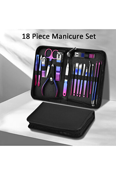 Choice 18pcs set 6-18pcs Set Professional Stainless Steel Manicure & Pedicure...