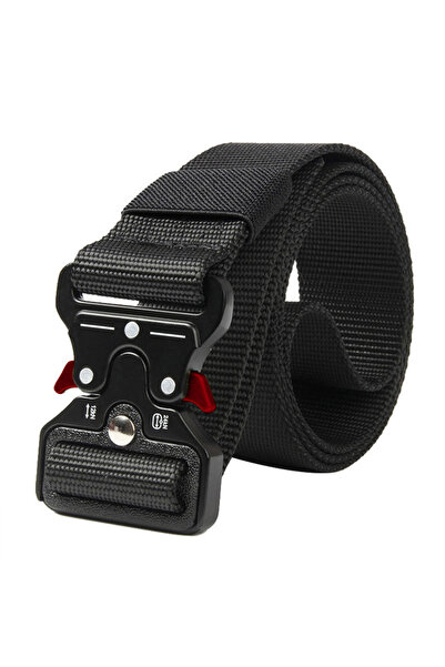 Choice 125cm Red Black Men Belt Army Outdoor Hunting Tactical Multi Function ...