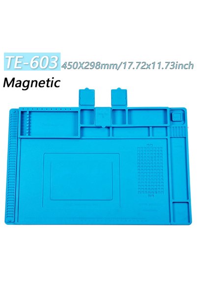 Choice9 TE-603(magnetic) Magnetic Mat Silicone Work Mat Soldering Station Mat...