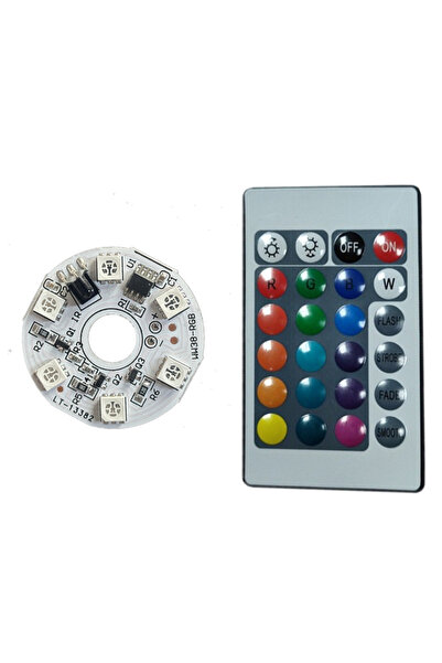 Choice مصباح واحد، وحدة تحكم واحدة، مجموعة واحدة من مصابيح LED RGB بجهد 5 فول...