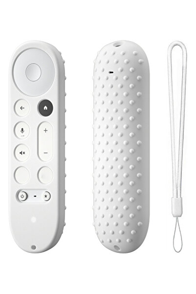 Choice1 White Google Silicone Remote Cover for Google TV Streaming 4K TV 2024...