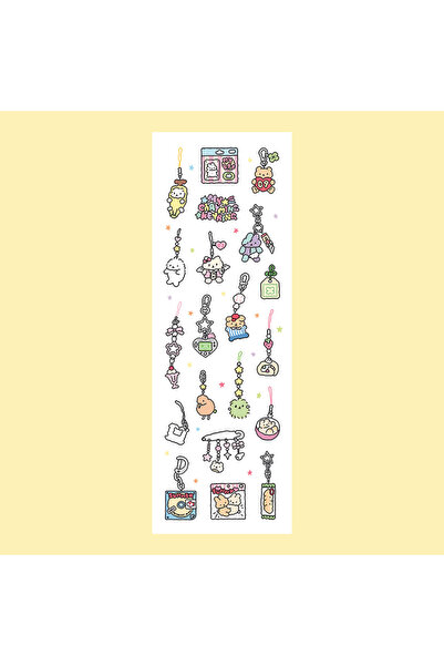 Choice6 05 Cartoon Stickers Korean Cute Graffiti Style Rabbit Stickers Kawaii...