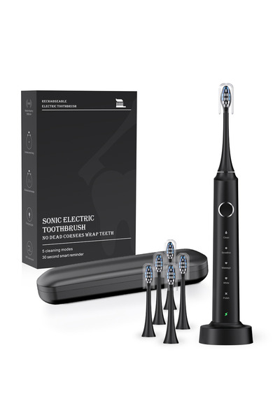 Choice Black Sarmocare X700 Wireless Charging Sonic Electric Toothbrush with ...