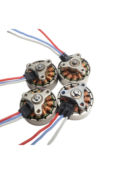 Choice 4 x motor 4Pcs 1503 2750KV Brushless Motor with 1503 Propeller 4-blade...