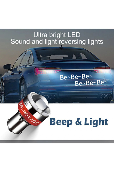 Choice مصباح LED فائق السطوع مزود بإضاءة وصوت للرجوع للخلف، درجة حرارة اللون ...