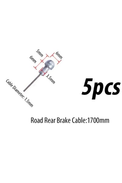 Choice 5PC-Road Rear Brake 5/10PC Bicycle Brakes Line Road Mountain Bike Brak...
