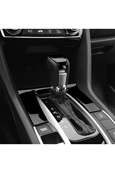 Choice black Car Gear Panel Decorative Cover Gearshift Panel Sequins Frame Tr...
