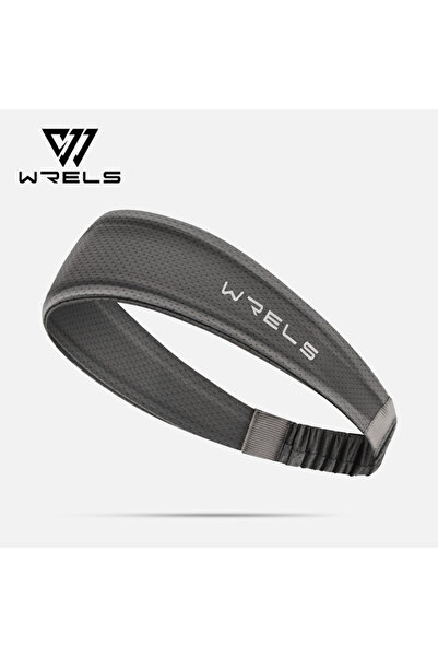 choice2 Dark Grey WRELS Men Women Anti-Slip Sports Headband Sweatband Quick D...