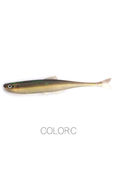 Choice 80mm 6pcs 2.11g C NEW Supercontinent Leanness ShadTeez 60mm/80mm Perch...