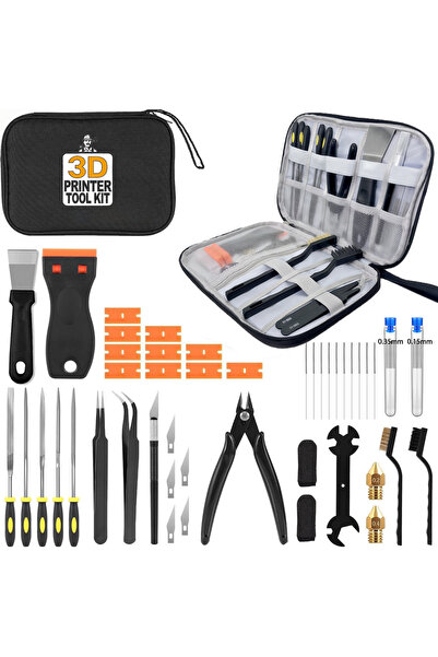 Choice 36pcs tool kit 36Pcs 3D Printer Tools Kit with Storage Case, Scrapers ...