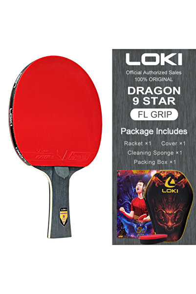 Choice Long Grip - FL LOKI 9 Star Table Tennis Racket Brand New Professional ...