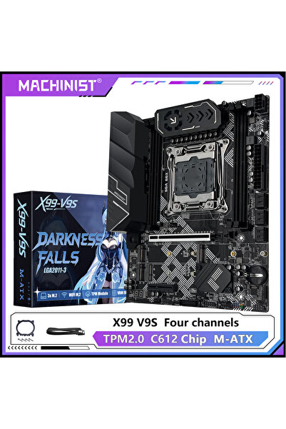 Choice Motherboards MACHINIST X99 V9S Motherboard Support TPM2.0 LGA 2011-3 X...