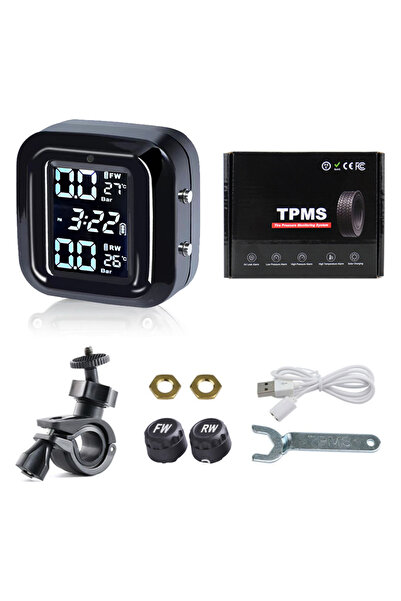 Choice Type B Motorcycle Tire Pressure Sensors Moto TMPS Tire Pressure Monito...