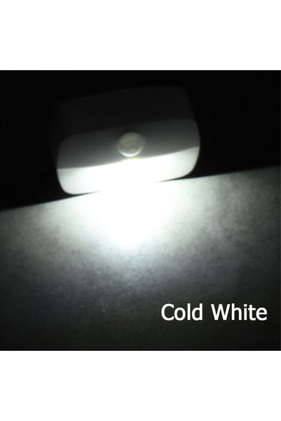 Choice EU Cold White LED Night Light EU Plug In Smart Motion Sensor Light 220...