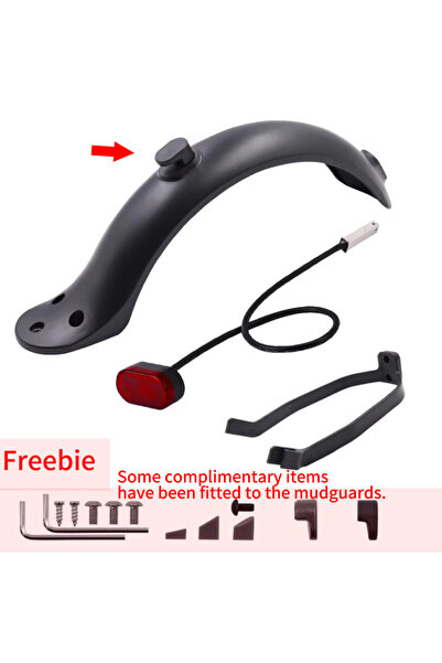 Choice 1 black For M365 M365 Pro Electric Scooter Rear Mudguard Splash Fender...