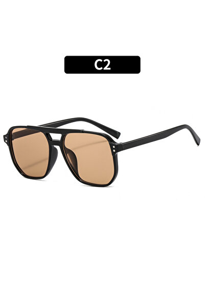 Choice a1 Punk Square Frame Sunglasses Anti-UV Travel Driver Goggle Retro Sun...