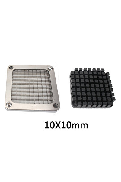 Choice1 10mm Blade Cutting Machine French Fry Cutter, Stainless Steel +3 Blad...