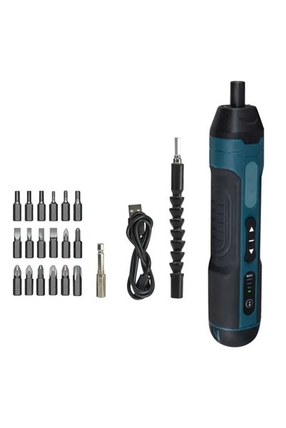Choice1 20pcs Portable Cordless Electric Screwdriver Kit with Lithium Battery...