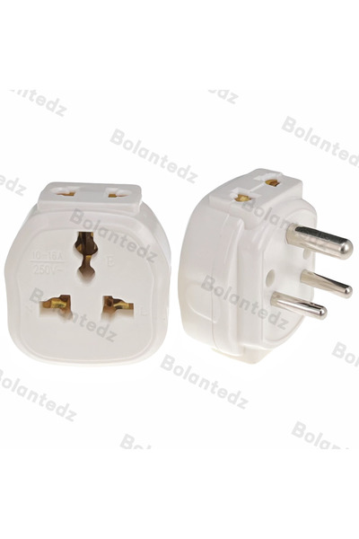 Choice Bolantedz Universal 3 in 1 India Pakistan South Africa Power Connector...