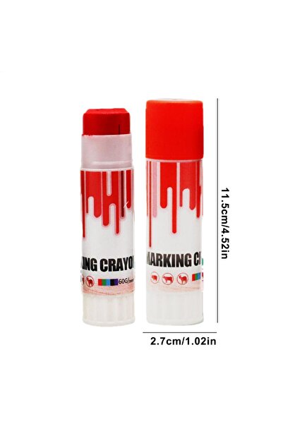 Choice Red Animal Livestock Marking Crayons Safe High-purity Paraffin-based S...