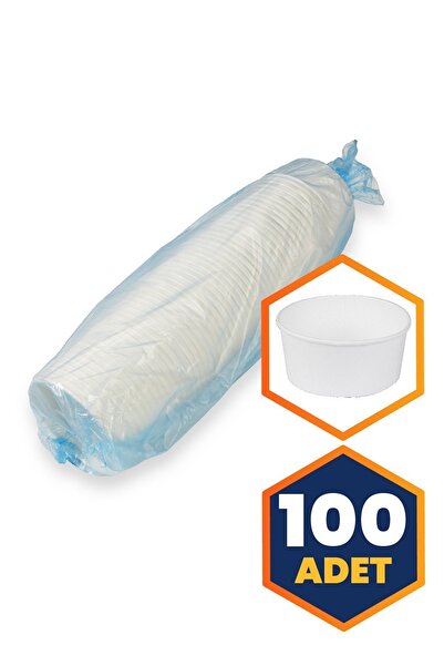 OREGO Karton Gıda Kasesi Beyaz 750 ml - 100 adet