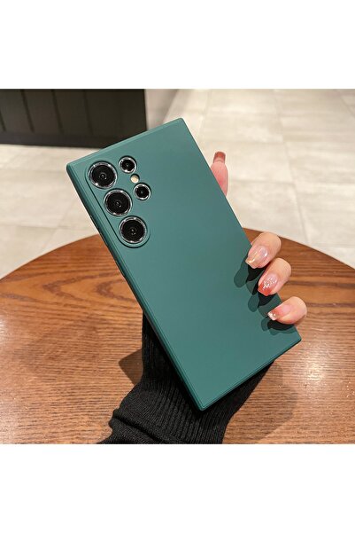 Choice31 For S24Plus Dark green for Samsung S25 S24 S23 S22 Ultra Case Liquid...