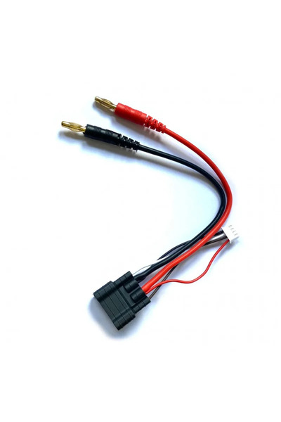 Choice 3STRXID4MM Traxxas TRX ID Male Compatible Charger Lead 4S/3S/2S Lipo B...