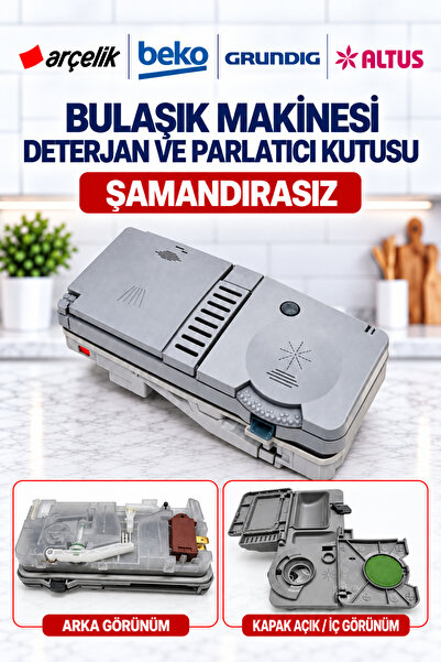 Beko Oem - Bulaşık Makinesi Deterjan Kutusu - 1718600900 (ŞAMANDIRASIZ)