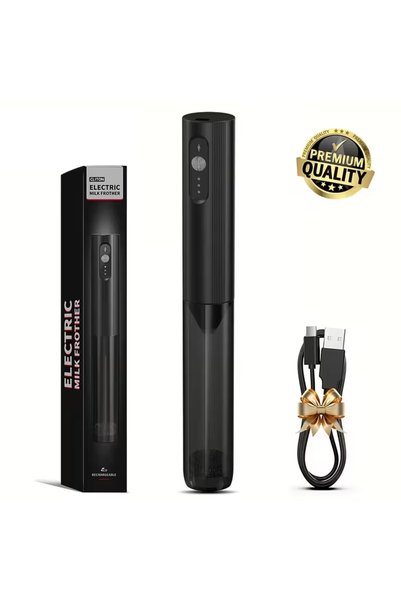 Choice EF-A-B Wireless Electric Mini Milk Frother Coffee Whisk Portable Egg B...