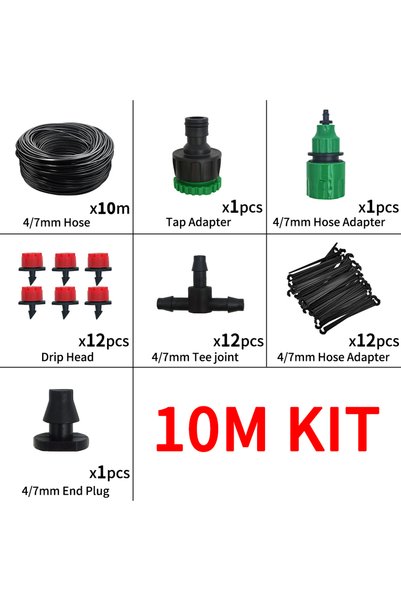 Choice 15kg Micro Drip Irrigation System Portable 20M Automatic Watering with...
