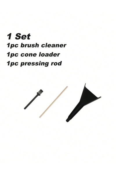 Choice5 Black 1SET Pre Rolled Cones Loader Funnel Tool Set Including 1pcs Con...